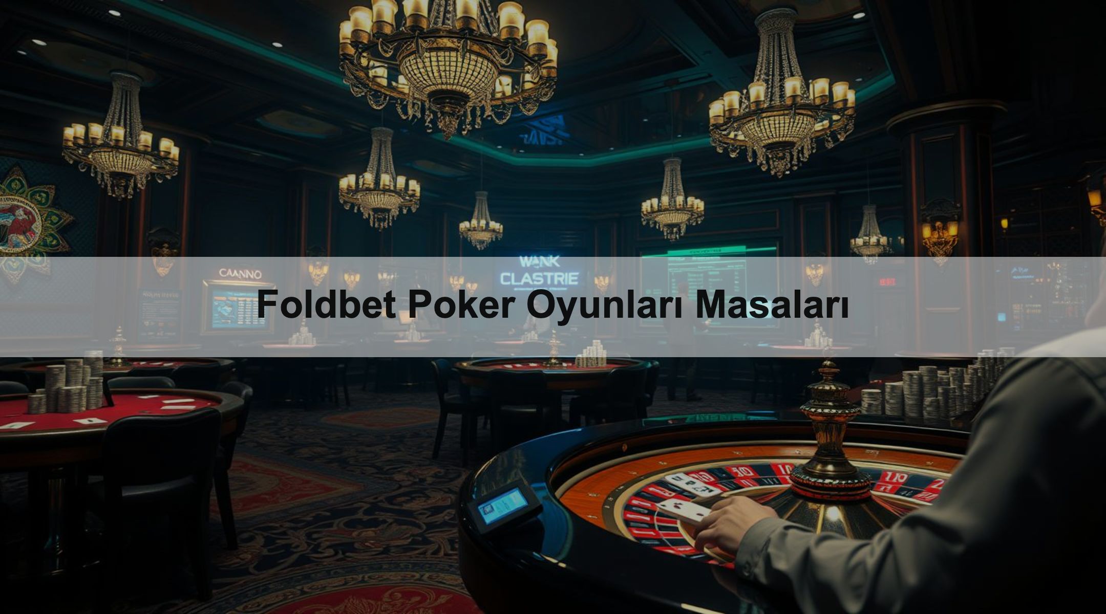Foldbet Poker Oyunları Masaları