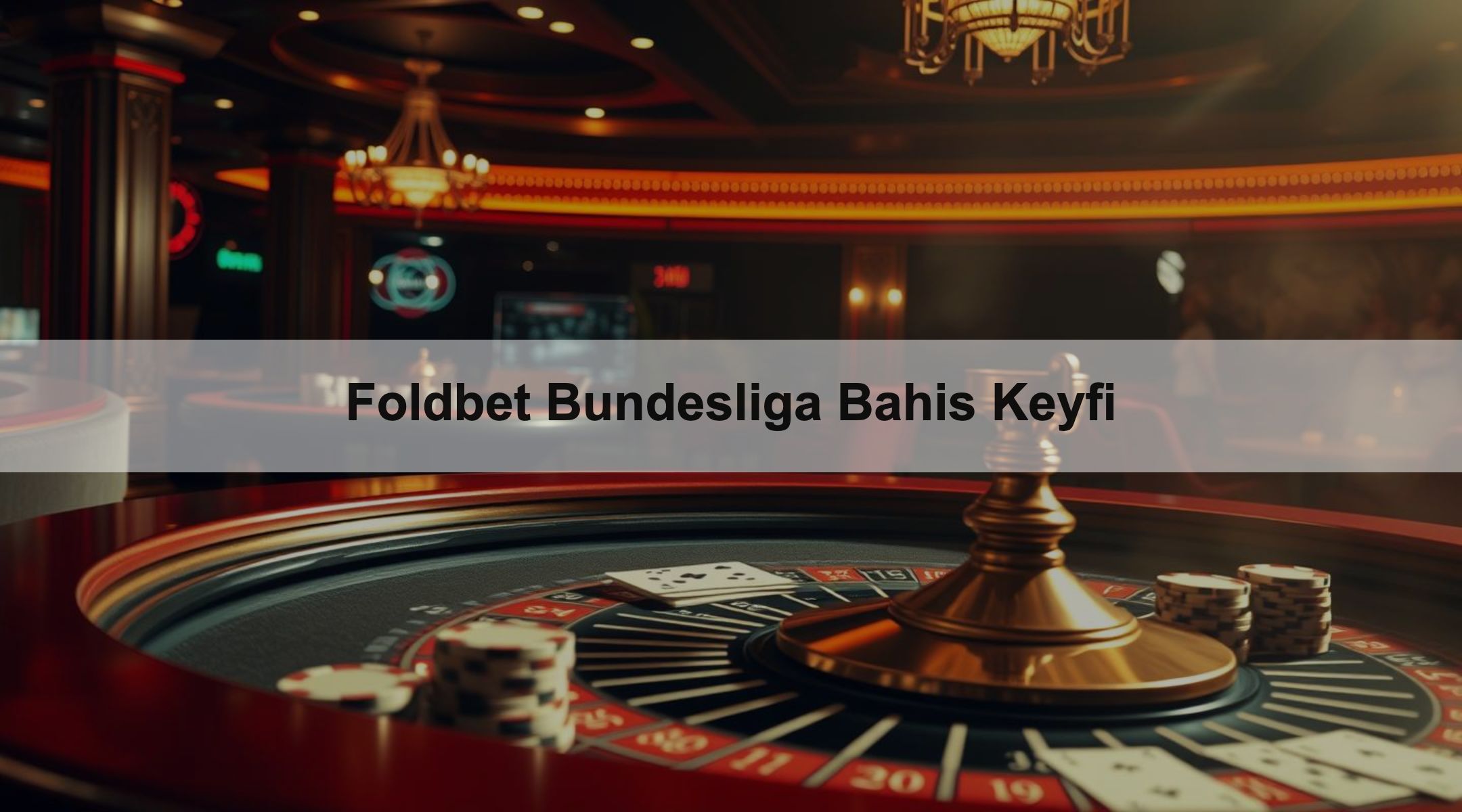 Foldbet Bundesliga Bahis Keyfi