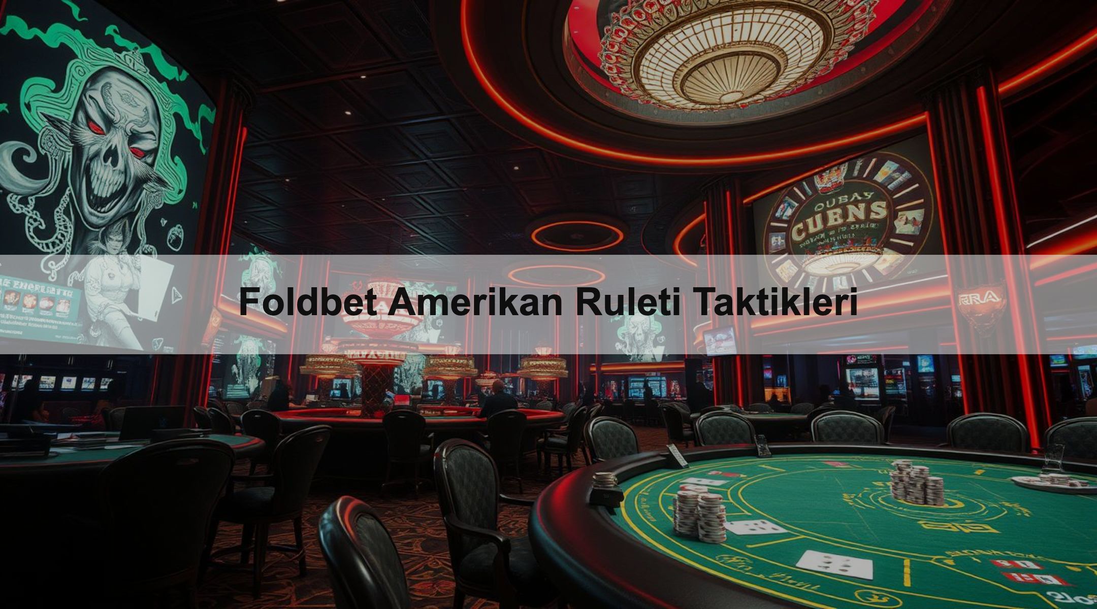 Foldbet Amerikan Ruleti Taktikleri