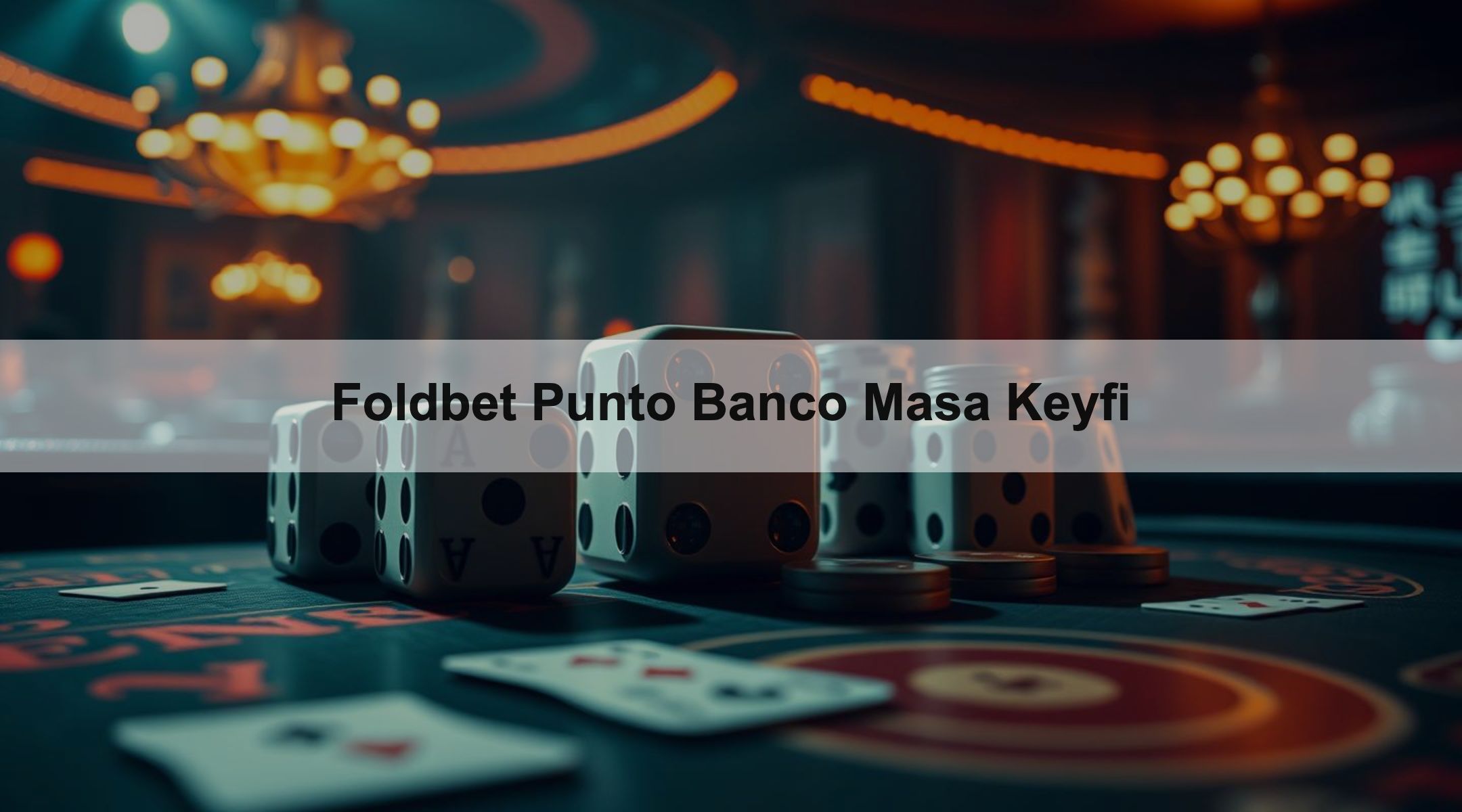 Foldbet Punto Banco Masa Keyfi